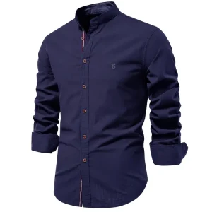 Men’s Classic Button Shirt – Elegant Comfortable Breathable Stylish Casual Smart Everyday Wear