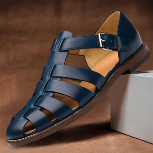 Men’s Classic Fisherman Sandals Adjustable Strap Comfort