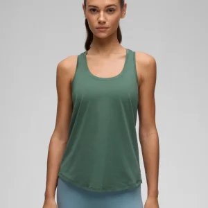 Pima Cotton Hip Length Racerback Tank