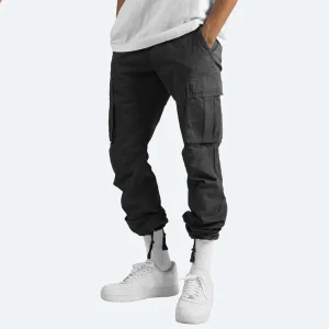 Men’s Cargo Trousers Multi Pocket Utility Outdoor Pants