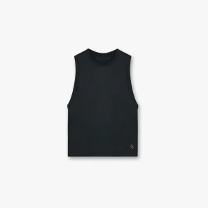 247 Ease Seamless Loose Fit Tank - Black