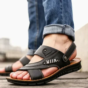 Men’s Orthopaedic Comfort Sandals Adjustable Breathable Supportive Summer Walking Sandals