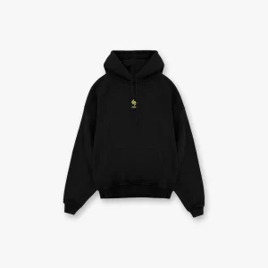 247 Chicago Oversized Hoodie - Jet Black